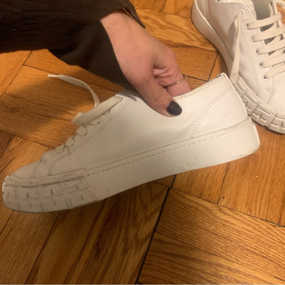 Prada Leather Wheel Sneakers - Picture 8 of 11